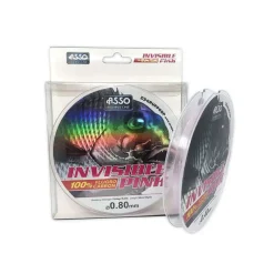 Tresses, Nylons, Fluorocarbones - ASSO Flurocarbone Invisible Pink 30m