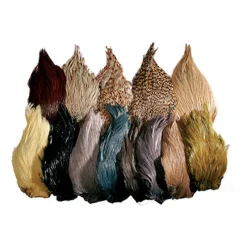 Fly Tying - JMC Fly tying cou de coq indien teint