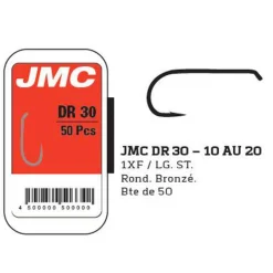 Fly Tying - JMC Fly tying hameçons dr30 (x50)
