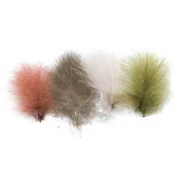 Fly Tying - JMC Fly tying selection cdc 4 couleurs foncées
