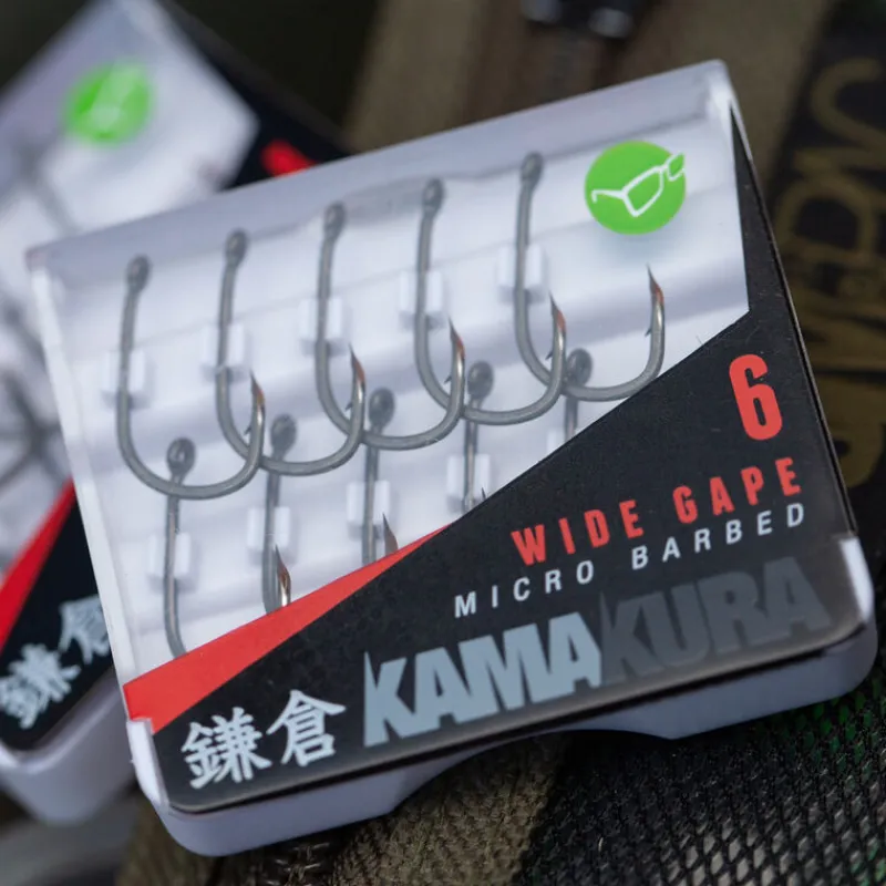 Acc.Montages/Hameçons - KORDA Hameçon carpe kamakura wide gape (x10)
