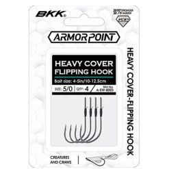 Hameçons Et Montages - BKK Hameçon Flipping Heavy Cover Flipping Hook (x4)