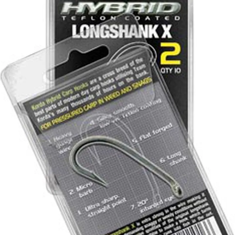 Acc.Montages/Hameçons - KORDA Hameçon Long Shank X