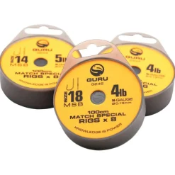 Hameçons / Bas De Ligne Feeder - GURU Hameçon monté MAtch Special Rig 1m (x8)