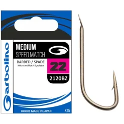 Hameçons - GARBOLINO Hameçon non monté medium speed match 21bz (x15)