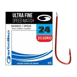 Hameçons - GARBOLINO Hameçon non monté Ultra Fine Speed Match (x15)