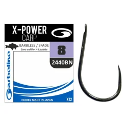 Hameçons / Bas De Ligne Feeder - GARBOLINO Hameçon non monté X-power Carp (x)