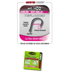 Hameçons - FUN FISHING Hameçons coup monster pursuit a oeillet sans ardillon mp400 (x20