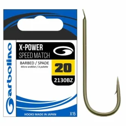 Hameçons - GARBOLINO Hameçons Non Montés X-Power Speed Match 2130Bz (x15)