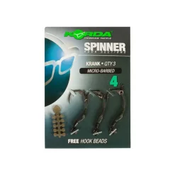 Acc.Montages/Hameçons - KORDA Hameçons montés carpe spinner hook sections krank