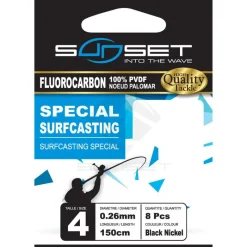 Montages / Hameçons - SUNSET Hameçons montés Hm Rs competition Surfcasting / Fluoro