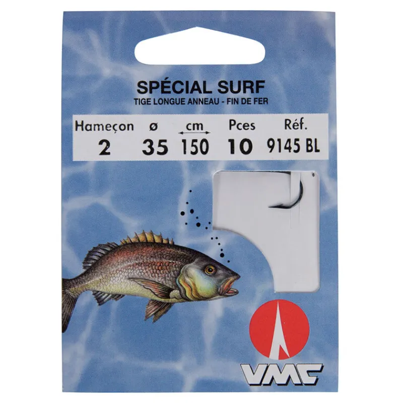 Surfcasting|Bas De Lignes / Lignes Montées - RAGOT 10 hameçons montés spécial surf water queen