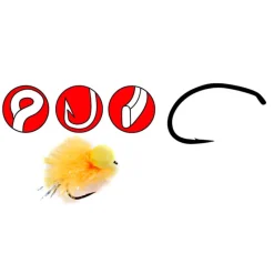 Fly Tying - GAMAKATSU Hameçons mouche c black (x25)