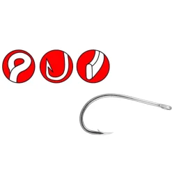 Fly Tying - GAMAKATSU Hameçons mouche sl12s big game wide gape