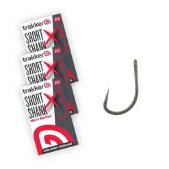 Acc.Montages/Hameçons - TRAKKER Hameçons Short Shank XS Hooks Micro Barbed x5