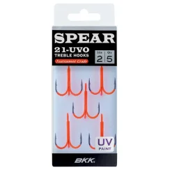Hameçons Et Montages - BKK Hameçons Triples Spear UVO