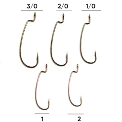 Hameçons Et Montages - EVOK Hameçon Texan Texan Hook