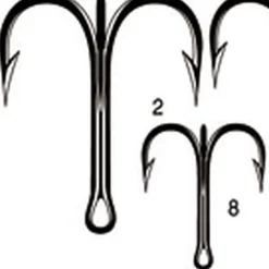 Lignes Et Accessoires De Montage|Hameçons Et Montages - VMC Hameçon triple carnassier 50bk (x0)