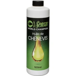 Appâts / Amorces - SENSAS Huile Chenevis 500ml