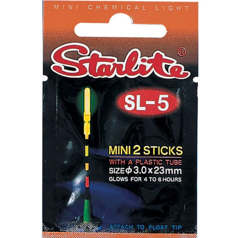 Montages / Hameçons - STARLITE Indicateur lumineux flashmer sl2 3mmx23mm