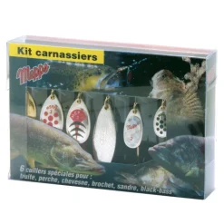 Leurres À Truite|Leurres - MEPPS Kit 6 Cuillères Tournantes Carnassiers