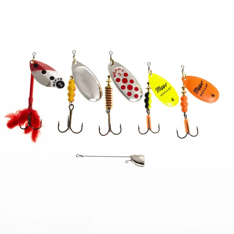 Leurres - MEPPS Kit Cuillères Tournantes Spécial Brochet