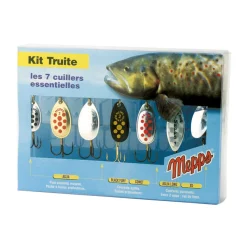 Leurres À Truite|Leurres - MEPPS Kit de cuillères tournantes Kit Truite