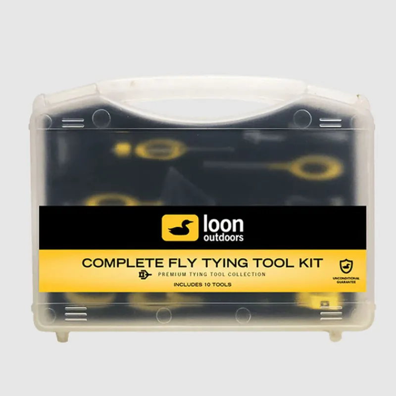 Fly Tying - LOON Kit de montage Outdoors Complete Fly Tying Tool Kit