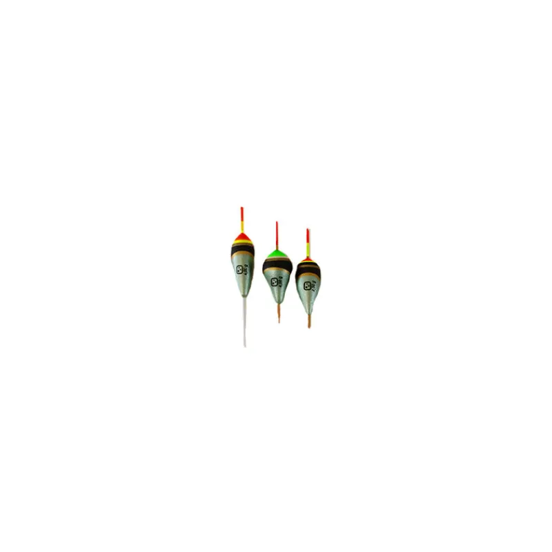 Lignes Et Accessoires De Montage - STROW Kit 3 Flotteurs Toulousain 4g