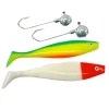 Leurres - OVERFIGHT Kit Leurres Silure Kit Shad (x2) + Jighead (x2)