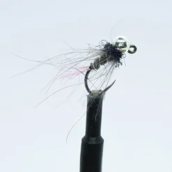 Mouches - SILVER STONE Kit 3 nymphes jigs tag rose h14 bille argent tung 3,5 mm