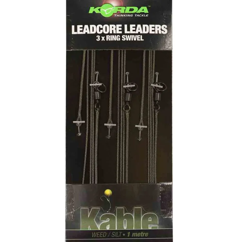 Acc.Montages/Hameçons - KORDA Leadcore carpe heli 1m x3