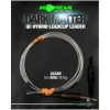 Acc.Montages/Hameçons - KORDA Leader dark matter leader 1m qc hybrid clip