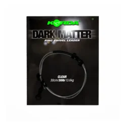 Acc.Montages/Hameçons - KORDA Leader Dark Matter Leader Ring Swivel 30 lb 30 cm