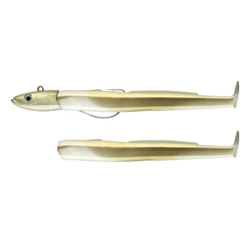 Leurres - FIIISH Leurre Fish combo black eel 200 off shore gold