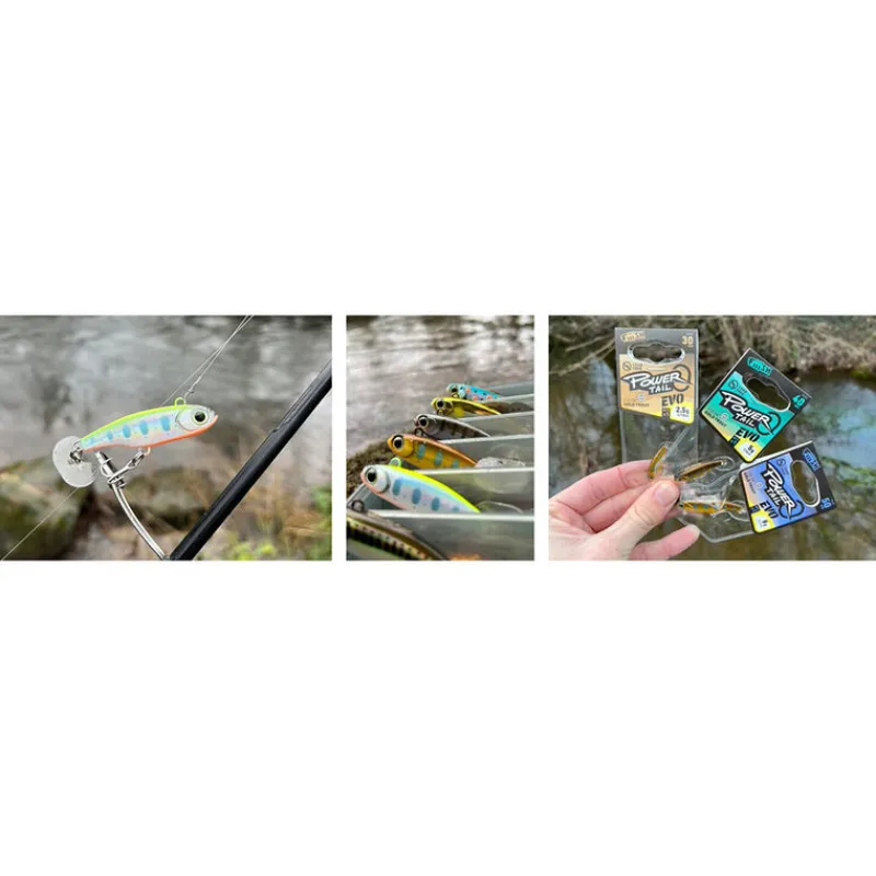 Leurres À Truite|Leurres - FIIISH Leurre Métallique Power Tail Evo 3cm, 2.5g