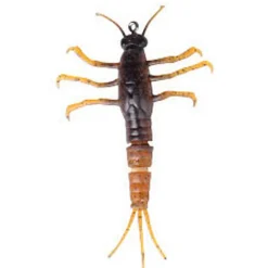 Leurres - SAVAGE GEAR Leurre Souple Ecrevisse 3D Tpe Mayfly Nymph 5cm, 2.5g