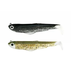 Leurres À Truite|Pêche Aux Leurres - FIIISH Leurre souple combo black minnow 70 shore 7cm 3g