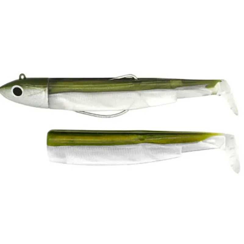 Leurres À Truite|Pêche Aux Leurres - FIIISH Leurre souple combo black minnow 70 off shore 7cm 6g