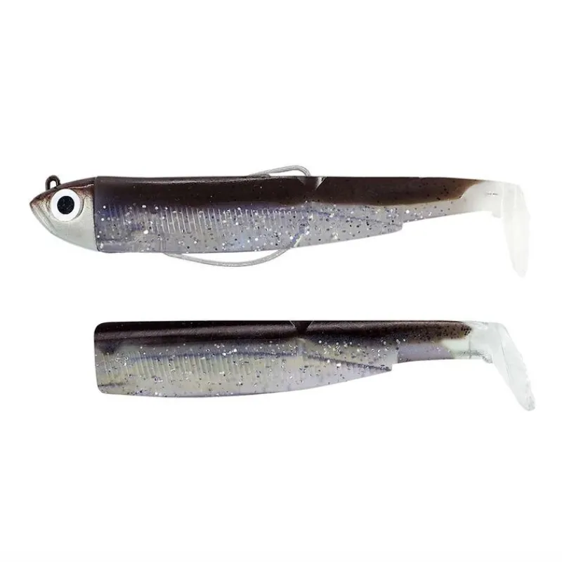 Pêche Aux Leurres|Leurres - FIIISH Leurre souple combo black minnow 70 shore 7cm 3g