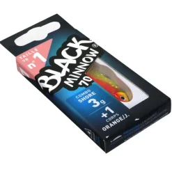 Pêche Aux Leurres|Leurres - FIIISH Leurre souple combo black minnow 70 shore 7cm 3g