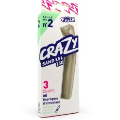 Pêche Aux Leurres|Leurres - FIIISH Leurre souple corps crazy sand eel 150 15cm (x3)