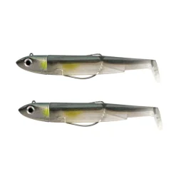 Leurres|Leurres - FIIISH Leurre souple Double Combo Black Minnow 120 Offshore 25g