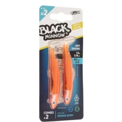 Leurres|Leurres - FIIISH Leurre souple Double Combo Black Minnow 90 Offshore 10g