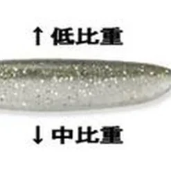 Leurres - KEITECH Leurre Souple Finess Shad Impact 10cm (x8)