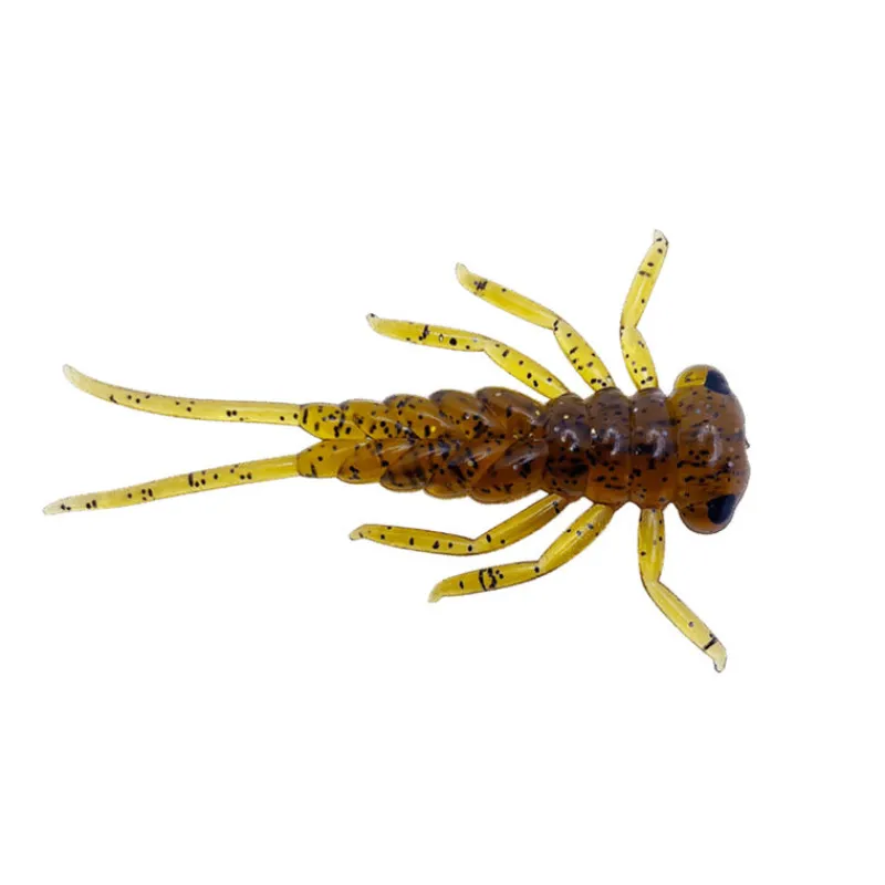 Leurres À Truite|Leurres - DELALANDE Leurre Souple Insecte Larva 3cm (x3)