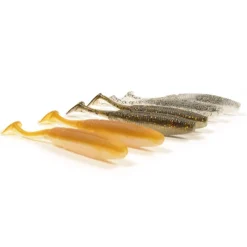 Découverte Pêche Du Carnassier|Leurres - BZONE Leurre Souple Shad STK Shad 8.5cm (x6)