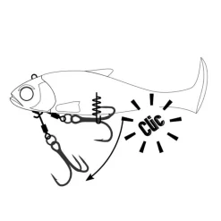Leurres - FIIISH Leurre Souple Shad Blaster Shad 13cm, 37g