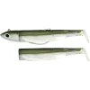 Pêche Aux Leurres|Leurres - FIIISH Leurre Souple Shad Combo Black Minnow 140 Off Shore 14cm, 40g