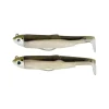 Leurres À Truite|Leurres - FIIISH Leurre Souple Shad Double Combo Shore Black Minnow 105, 8g